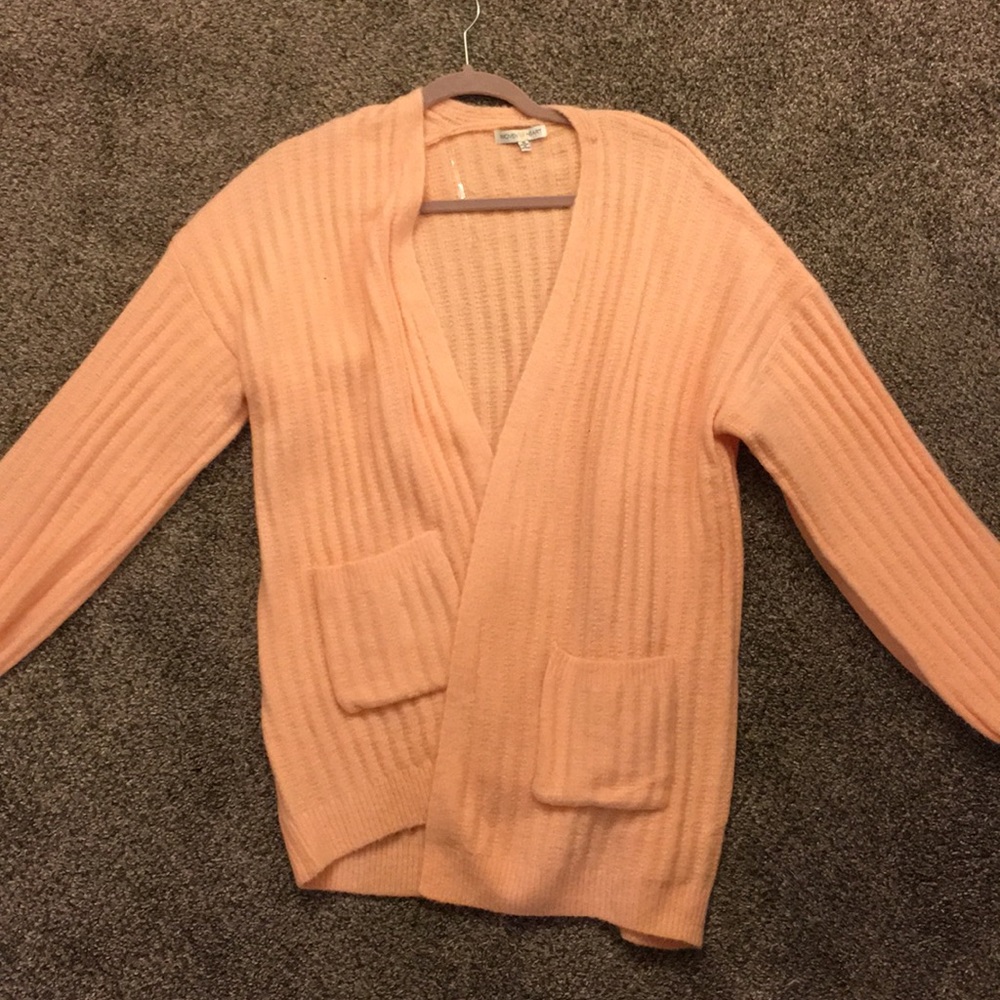 Peach sweater . Super soft